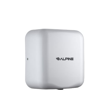 Alpine Industries Hemlock High Speed, Commercial Hand Dryer, White, 120V ALP400-10-WHI